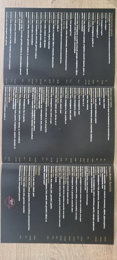 Menu_Pizza Butler_Groningen_image_1