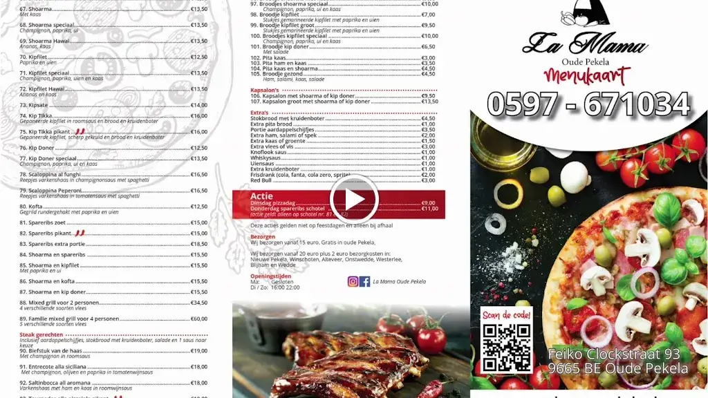 Menu_La Mama_Pekela_image_1