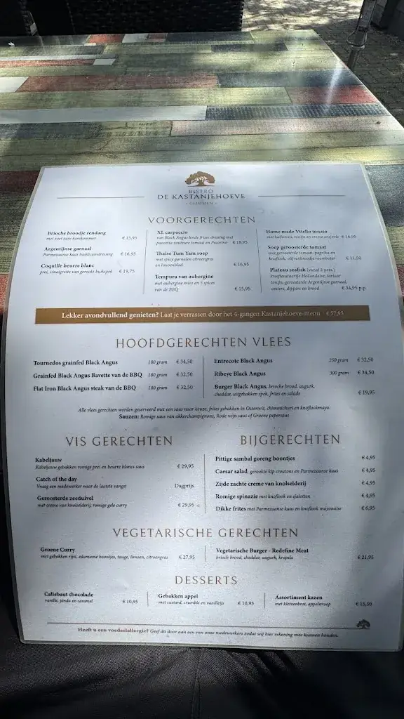 Menu_Bistro de Kastanjehoeve_Glimmen_image_2