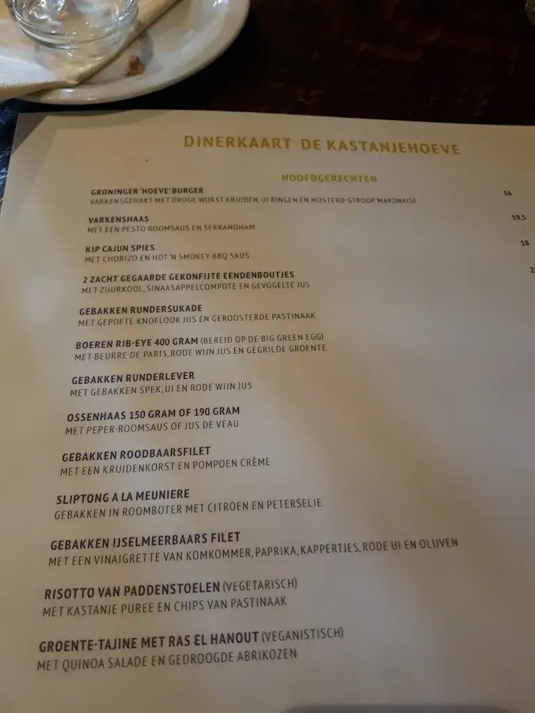 Menu_Bistro de Kastanjehoeve_Glimmen_image_4