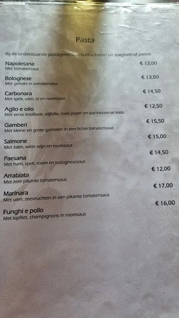 Menu_Pizzeria Ristorante La Piazza_Borger_image_2