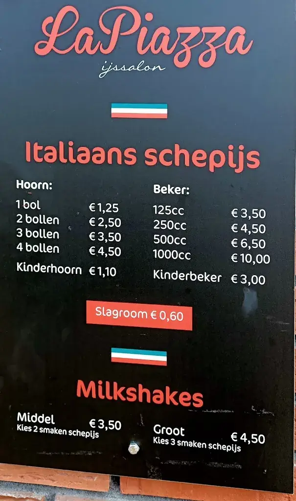 Menu_Pizzeria Ristorante La Piazza_Borger_image_3