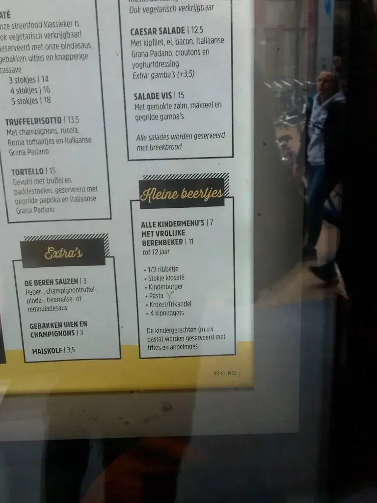 Menu_Restaurant De Beren Groningen_Groningen_image_2