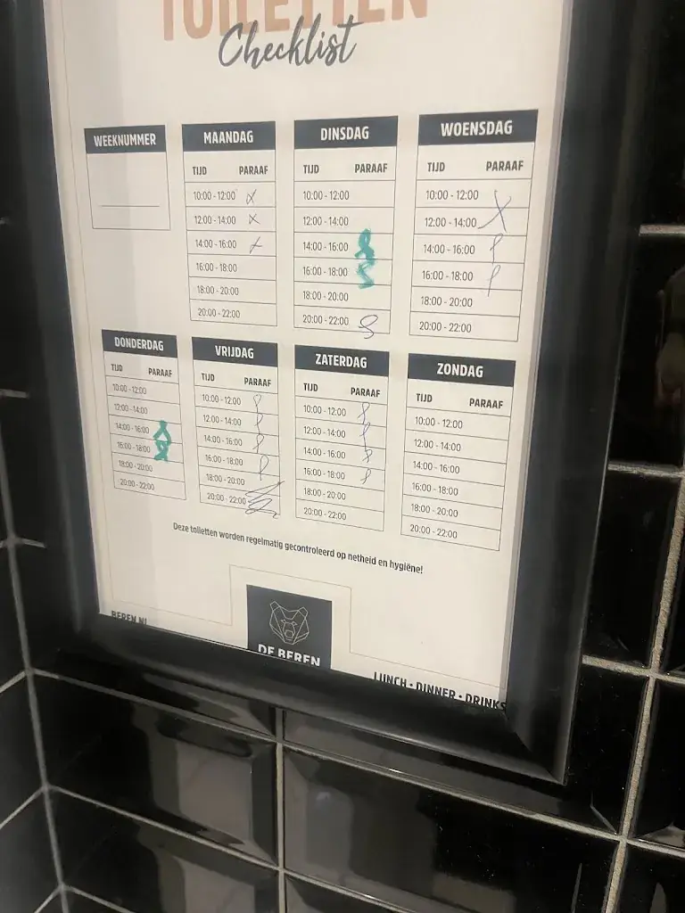 Menu_Restaurant De Beren Groningen_Groningen_image_3