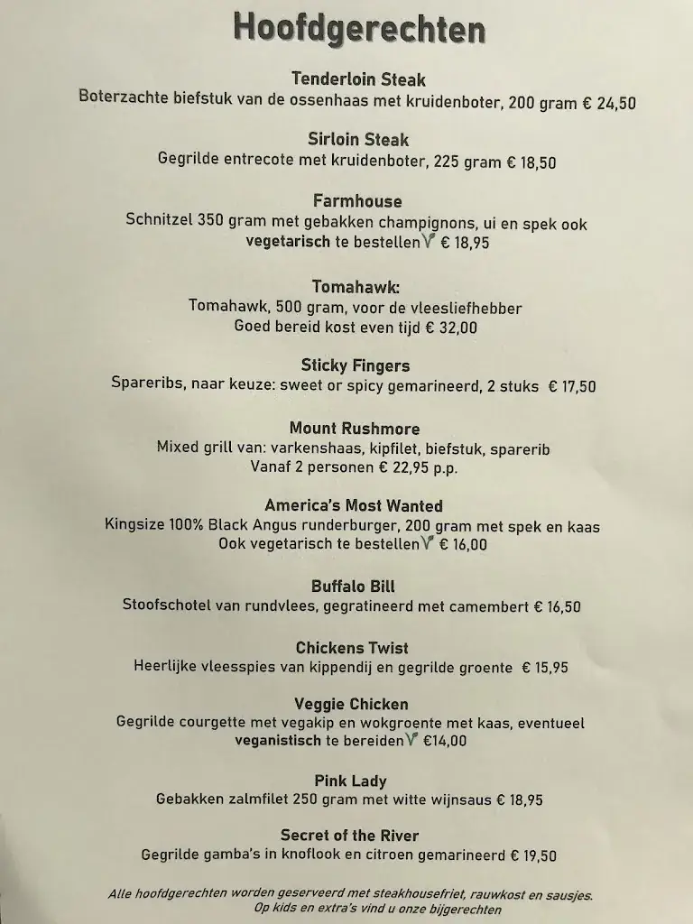 Menu_Buffet restaurant de Rode Loper_Stadskanaal_image_1