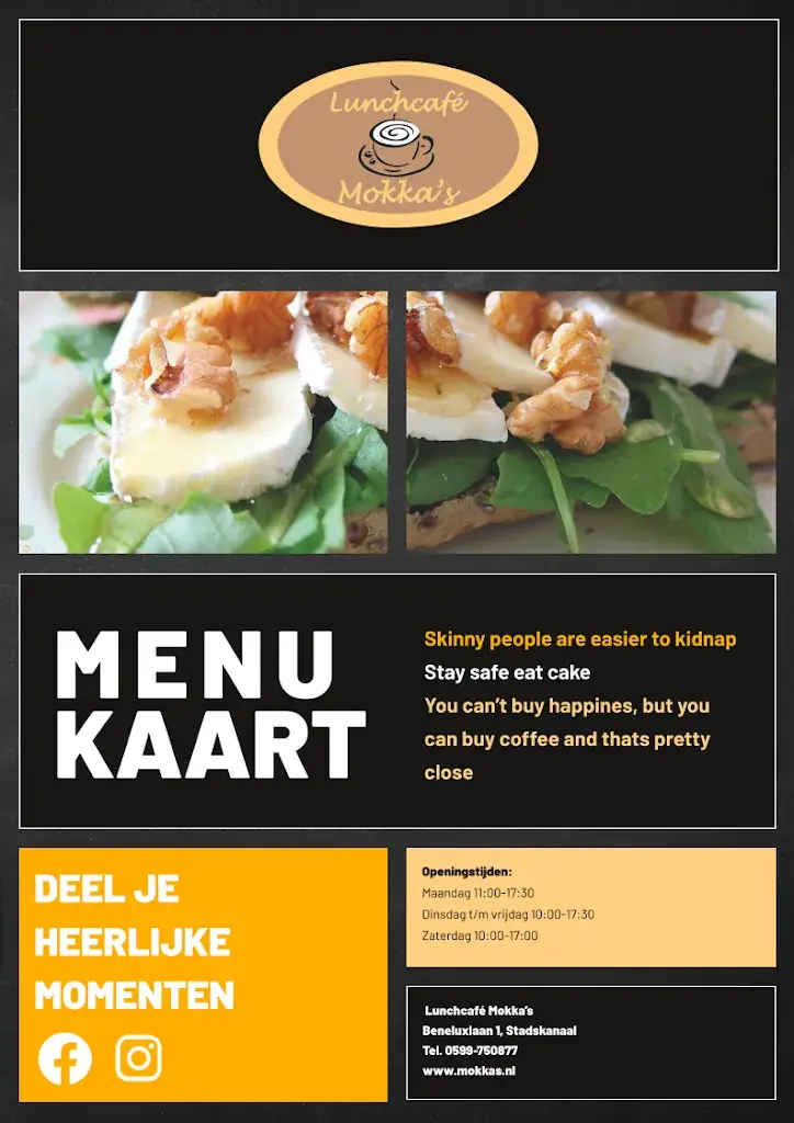 Menu_Lunchcafé Mokka's_Stadskanaal_image_4