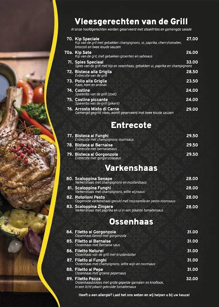 Menu_Ristorante La Piazza_Stadskanaal_image_1