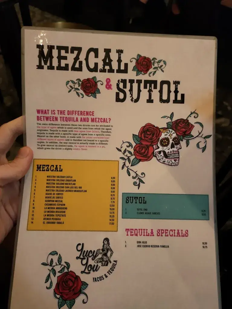 Menu_Lucy Lou Taco's & Tequila_Utrecht_image_1