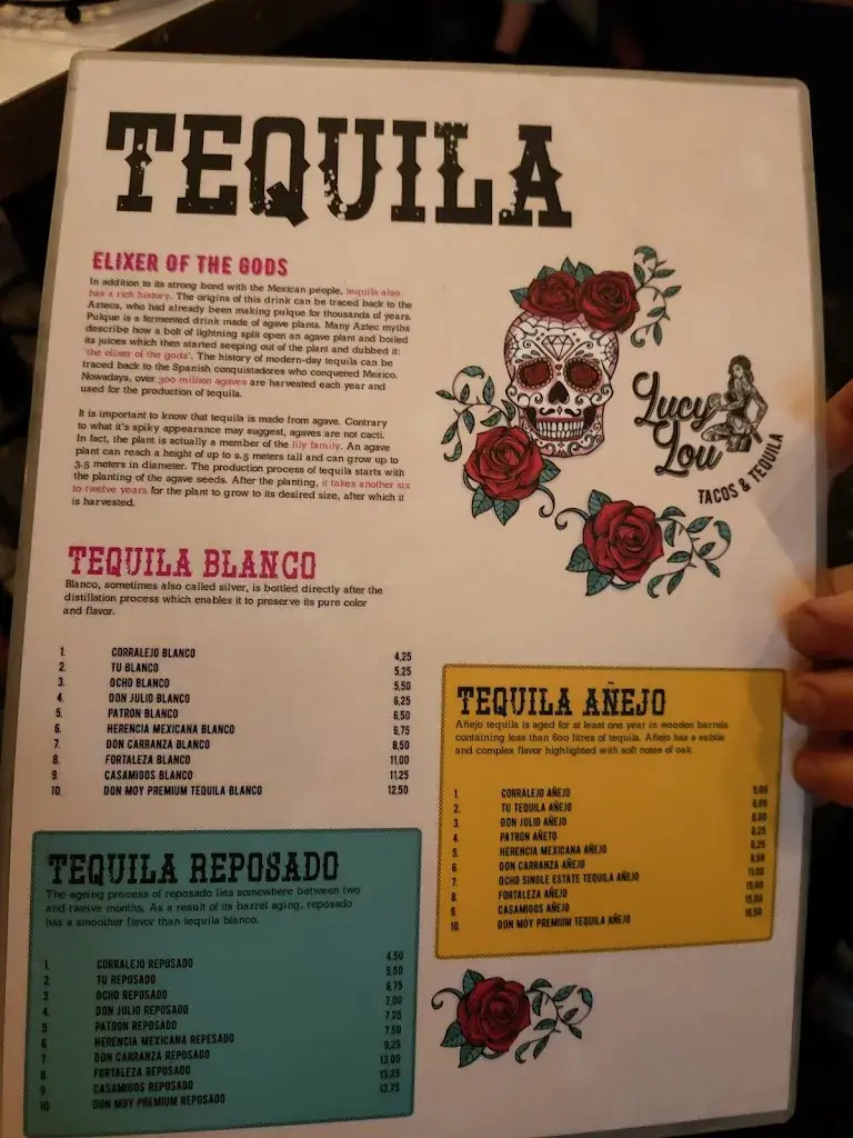 Menu_Lucy Lou Taco's & Tequila_Utrecht_image_2