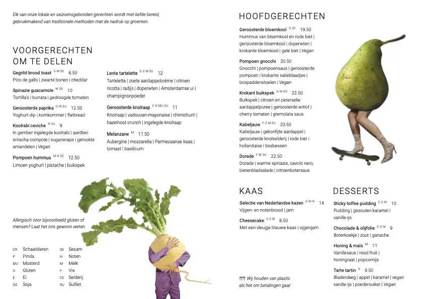 Menu_Bunk Restaurant Utrecht_Utrecht_image_1