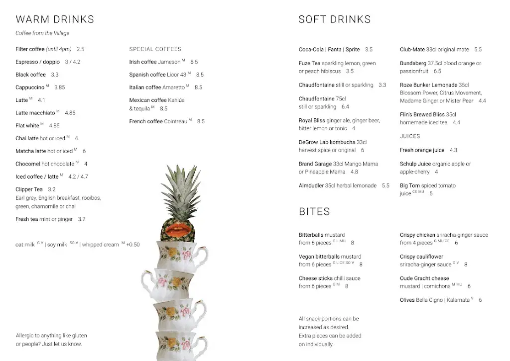 Menu_Bunk Restaurant Utrecht_Utrecht_image_3