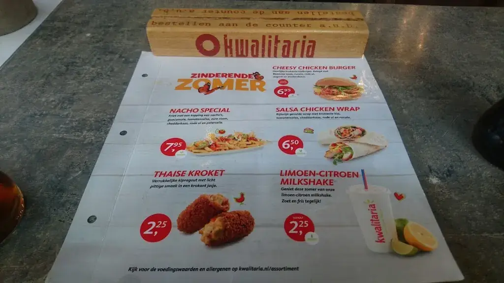 Menu_Cafetaria Borger_Borger_immagine_1