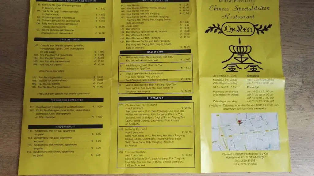 Menu_Chinees Specialiteiten Restaurant Da-Xin_Borger_image_2