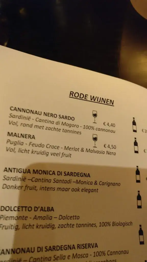 Menu_Pizzeria Ristorante Sa Capanna_Haren_image_1