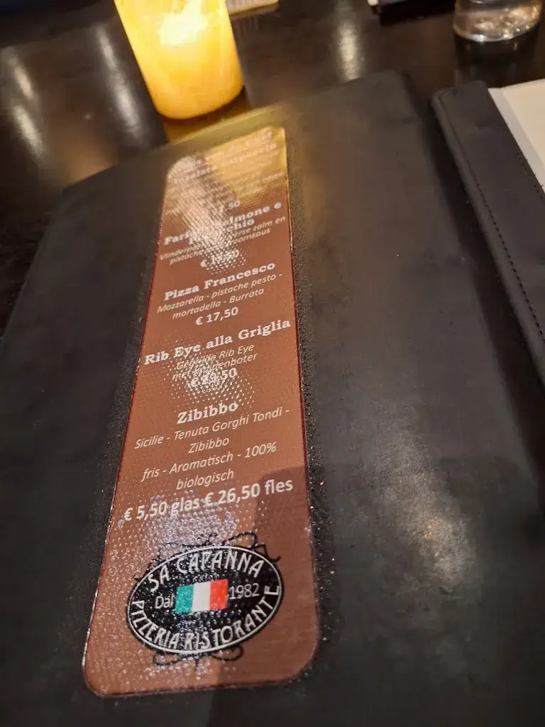 Menu_Pizzeria Ristorante Sa Capanna_Haren_image_2