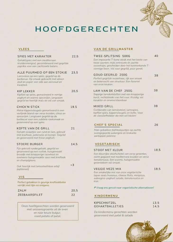 Menu_Restaurant Aan De Keukentafel_Veendam_image_1