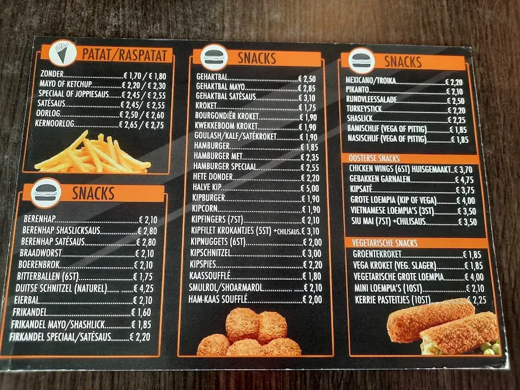 Menu_Petit Restaurant Lu en La_Veendam_image_1