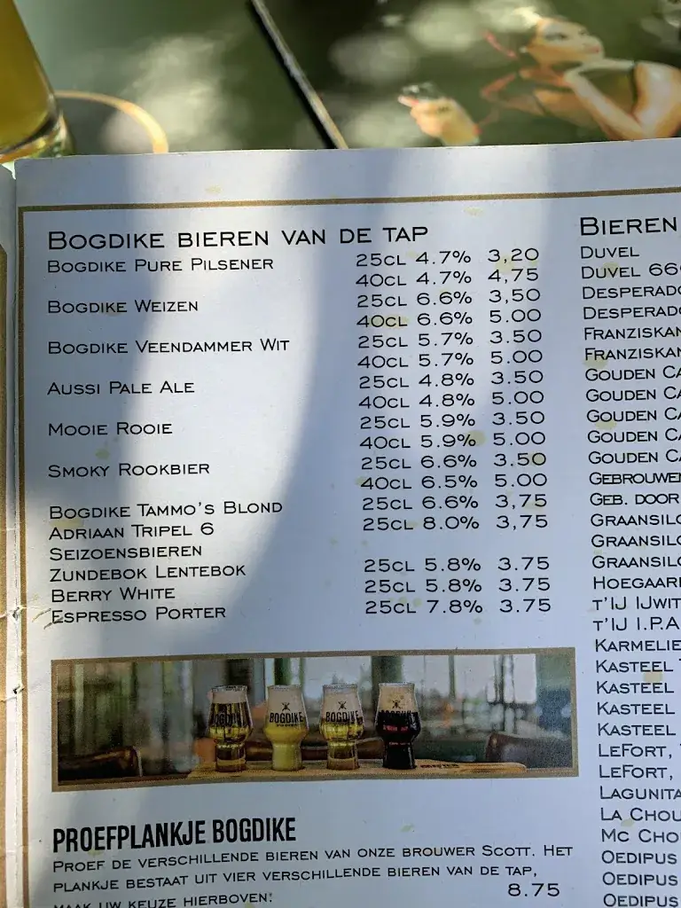 Menu_De Brouwerij @ Brouwhotel Parkzicht_Veendam_immagine_1