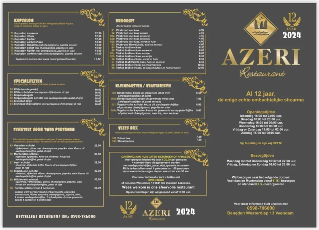 Menu_Azeri Veendam_Veendam_image_2