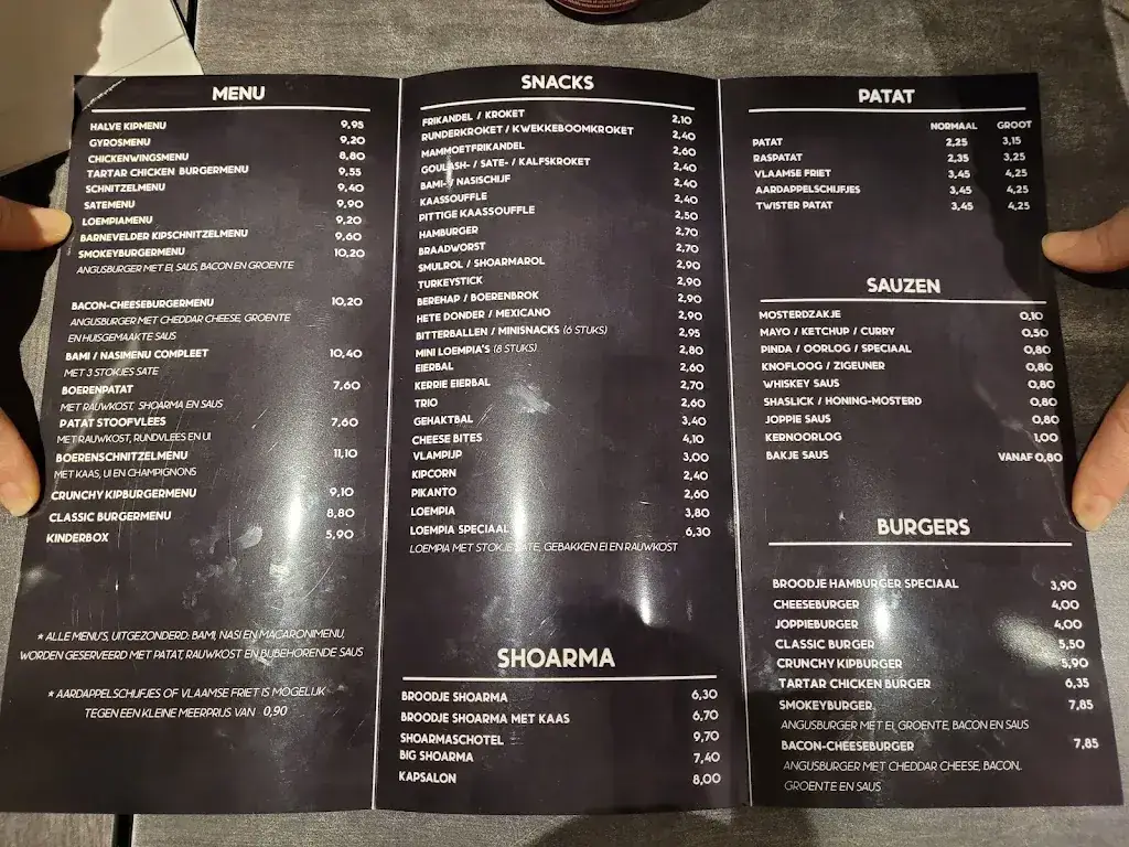 Menu_Smulcentrum Veendam_Veendam_image_1
