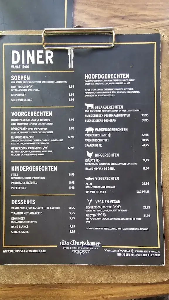 Menu_De Dorpskamer van Leek_Leek_image_2