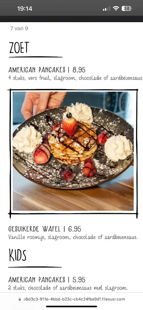 Menu_Cocoon Coffee & More_Hoogezand_immagine_2