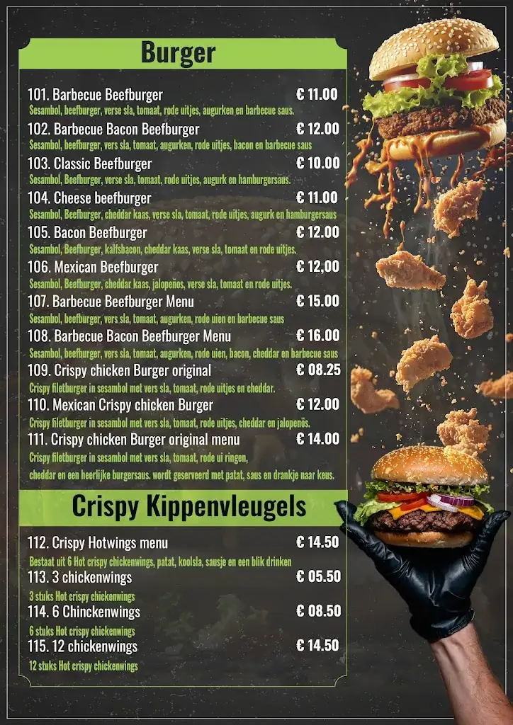 Menu_La Roma Hoogezand_Sappemeer_immagine_1