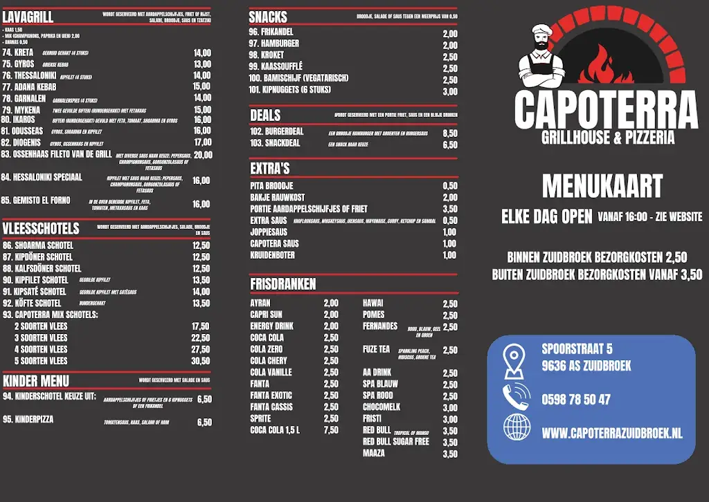 Menu_Grillhuis Capoterra_Zuidbroek_image_1