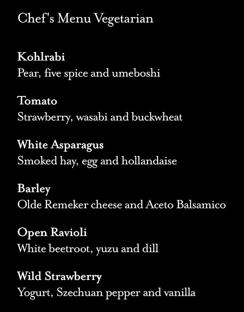 Menu_VanOost Restaurant_Amsterdam_image_1