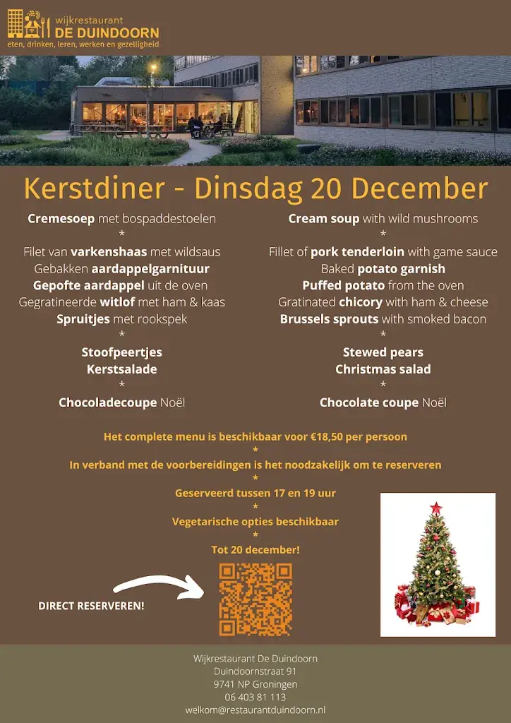 Menu_Wijkrestaurant De Duindoorn_Groningen_immagine_1