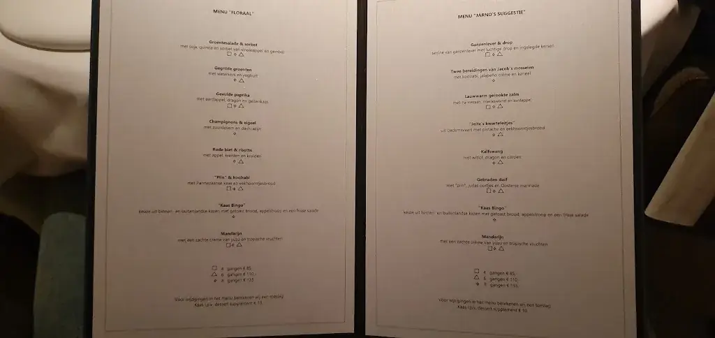 Menu_De Groene Lantaarn_Staphorst_imagen_3