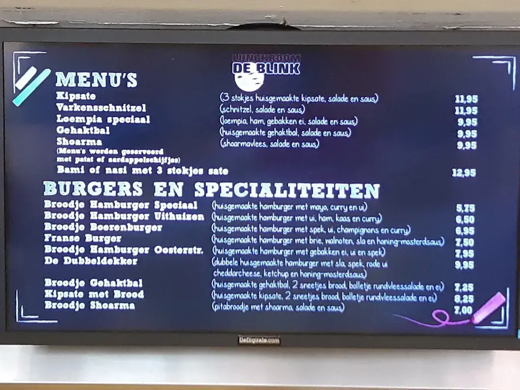 Menu_Lunchroom De Blink_Uithuizen_immagine_2