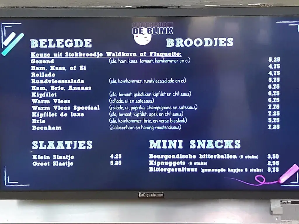 Menu_Lunchroom De Blink_Uithuizen_immagine_3