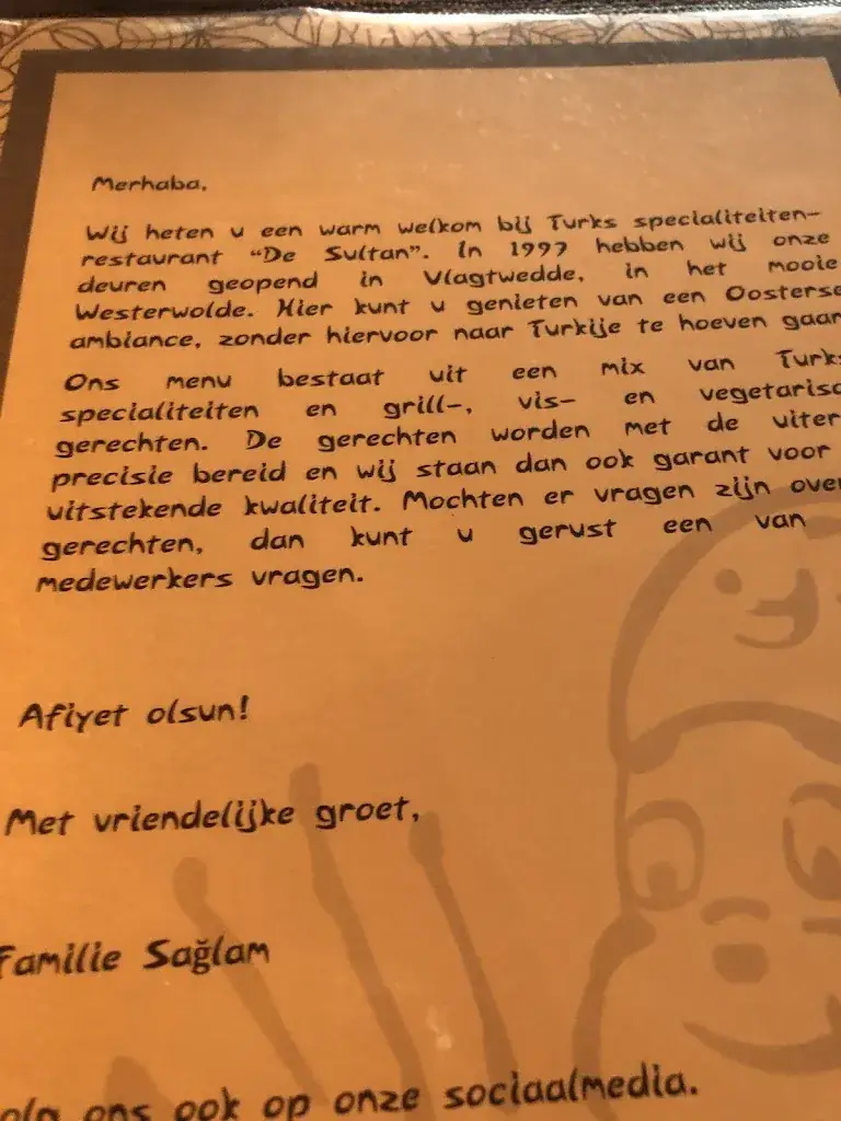 Menu_Turks Specialiteiten Restaurant De Sultan_Vlagtwedde_image_3