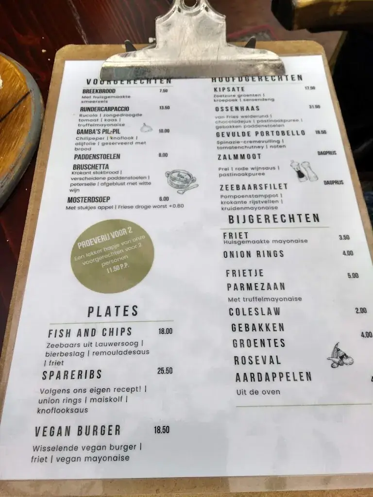 Menu_Restaurant Lauwersmeer Het Raadsel van de Wadden_Eanjum_image_2