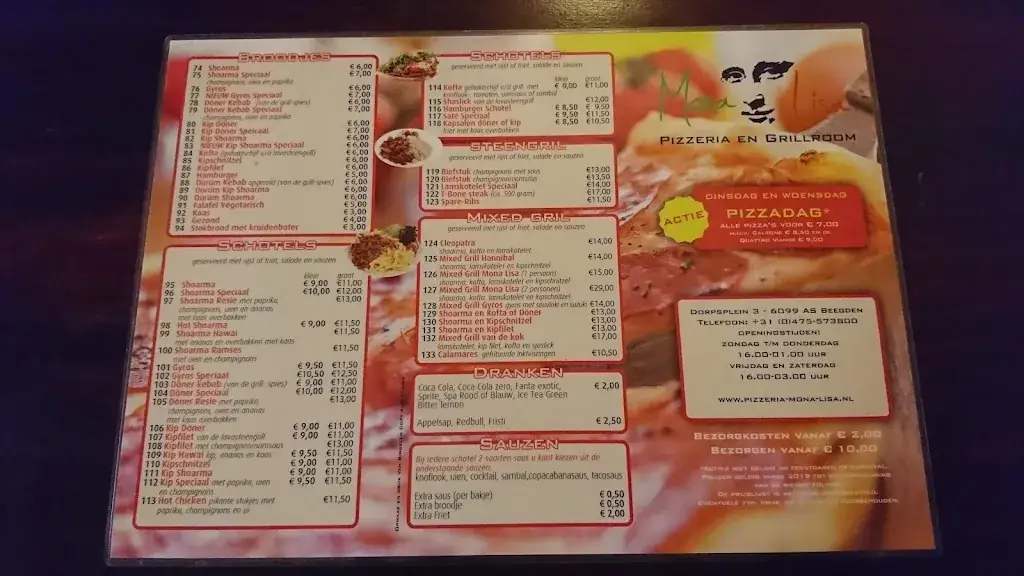 Menu_Pizzeria & Grillroom Mona Lisa_Beegden_image_2