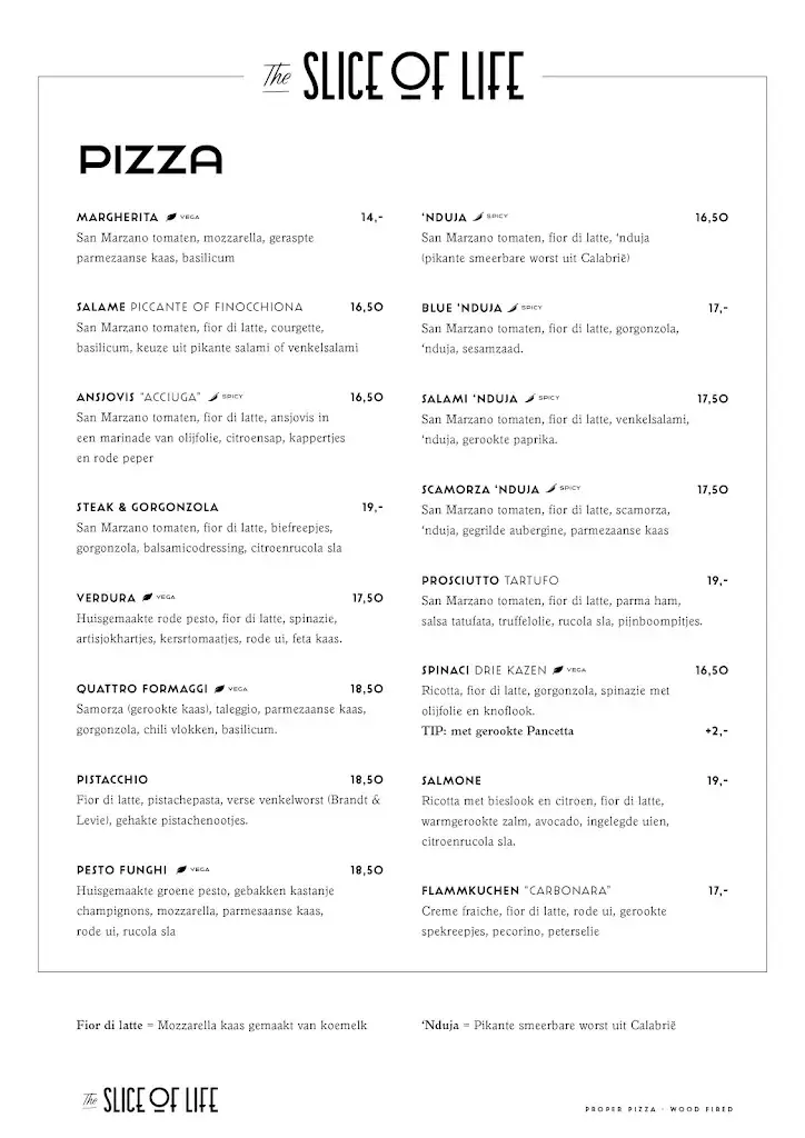 Menu_The Slice of Life_Amstenrade_image_1