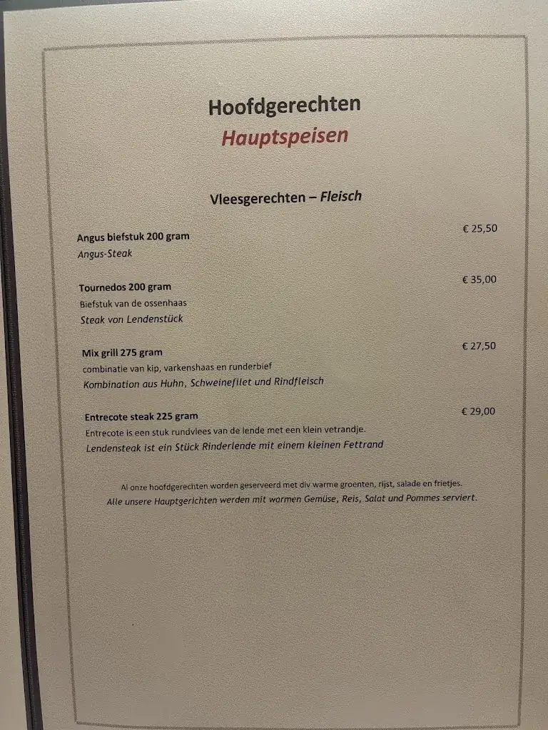 Menu_Restaurant De Oude Hoeve_Arcen_image_4