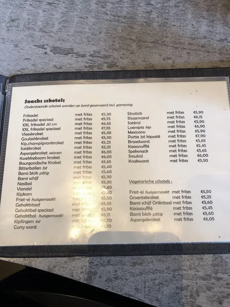 Menü_Cafetaria 't Centrum - Arcen_Arcen_Bild_2