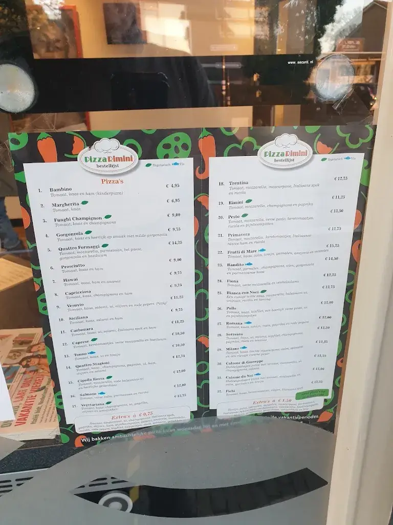 Menu_IJssalon / Pizza Rimini_Havelte_image_1
