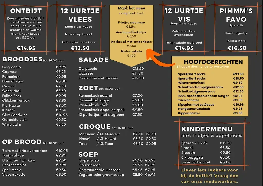 Menu_Pimmm's Food&Drink_Kerkrade_imagen_1