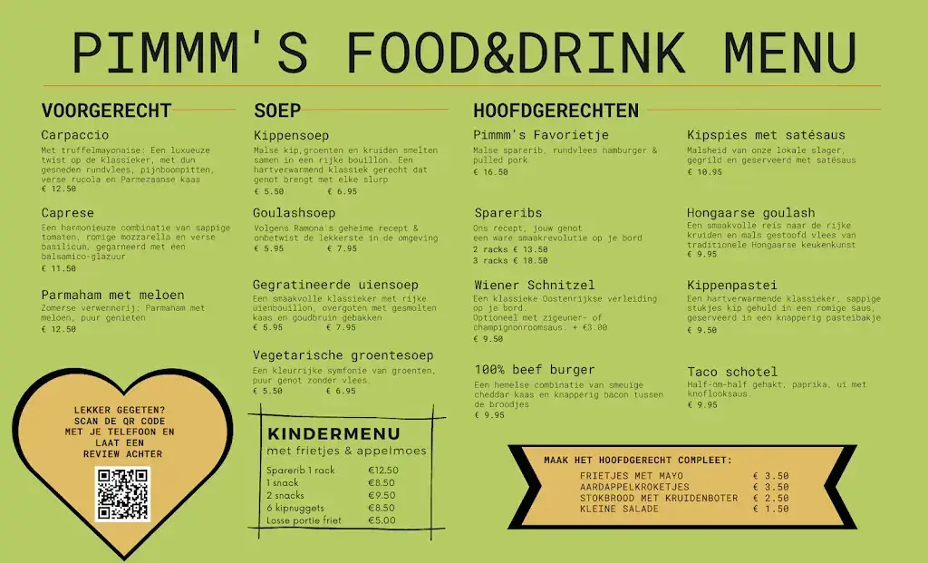 Menu_Pimmm's Food&Drink_Kerkrade_imagen_2