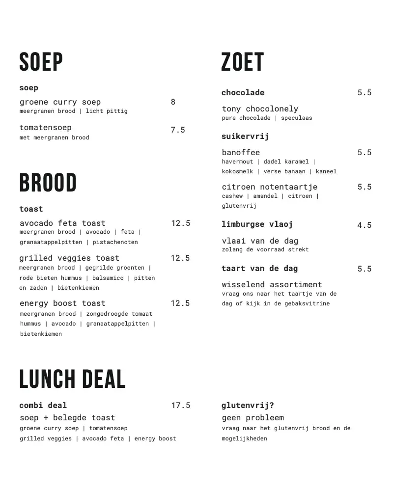 Menu_Restaurant Breakaway_Geertruid_image_2