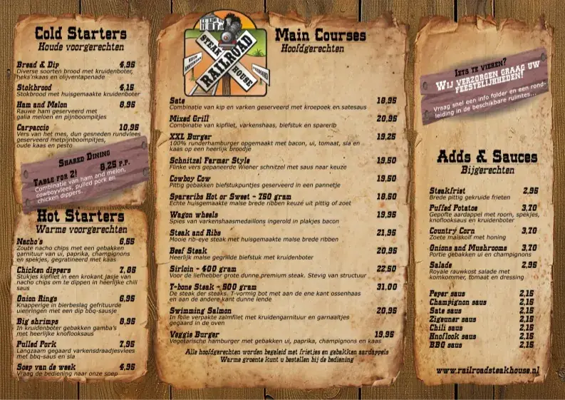 Menu_Railroad Steakhouse_Veenoord_image_2