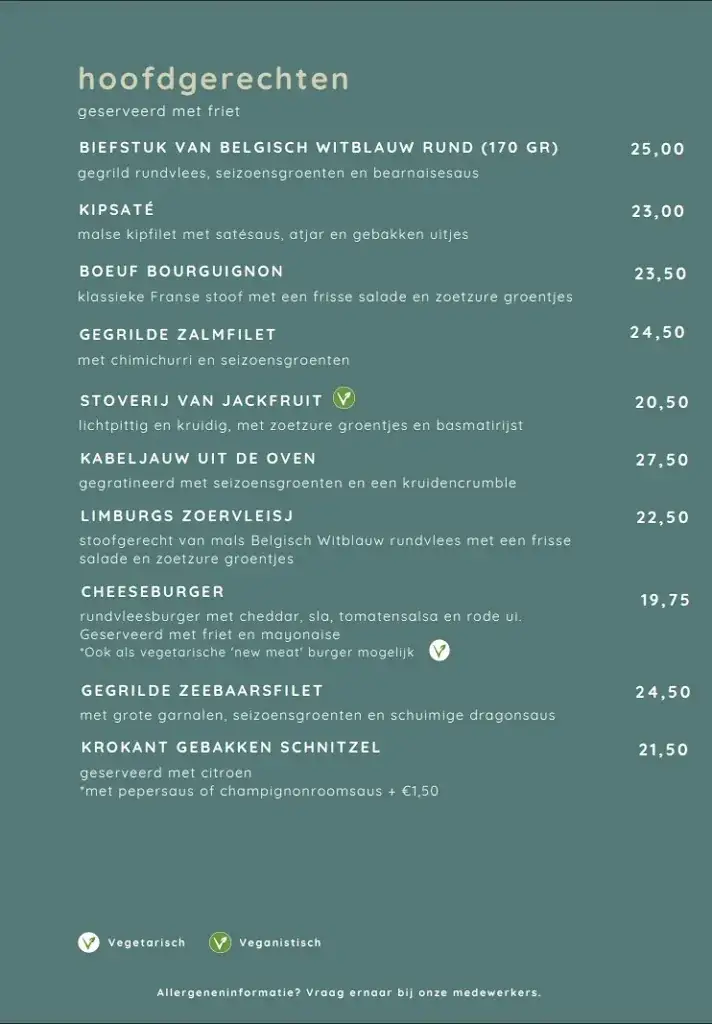 Menu_Restaurant The Dill_Gulpen_image_1