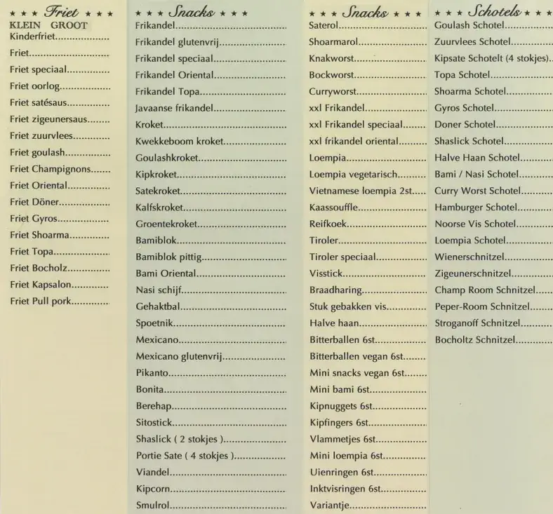 Menu_Cafetaria Bocholtz_Bocholtz_image_2