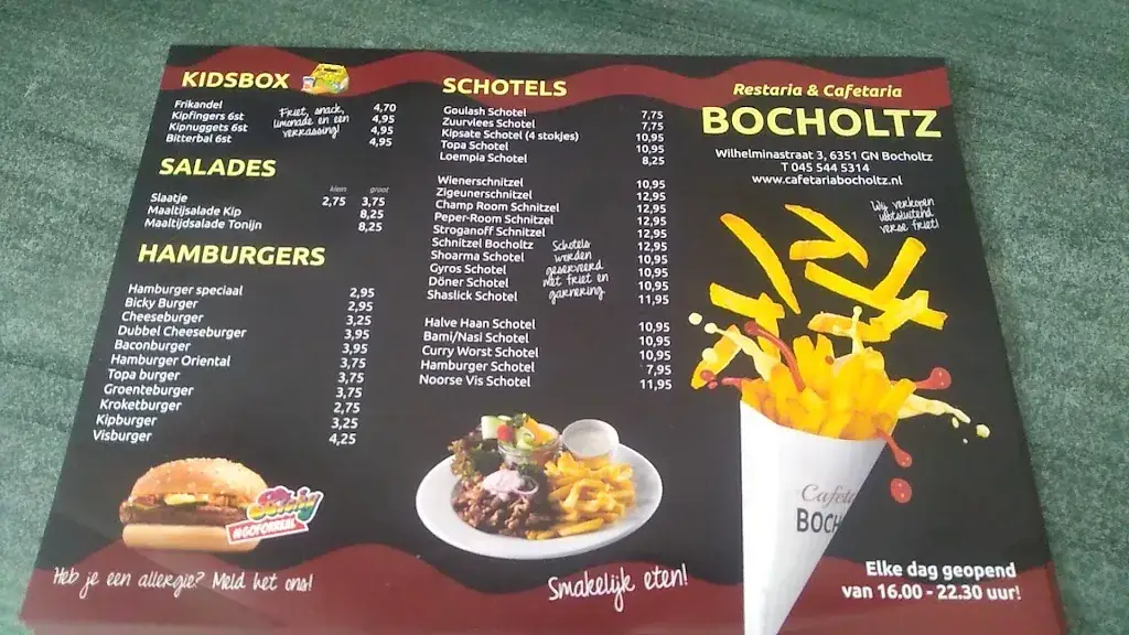 Menu_Cafetaria Bocholtz_Bocholtz_image_3