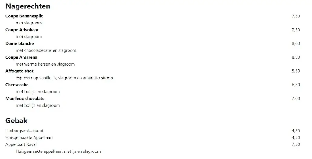 Menu_Grand Café de Kanjel_Maastricht_image_1