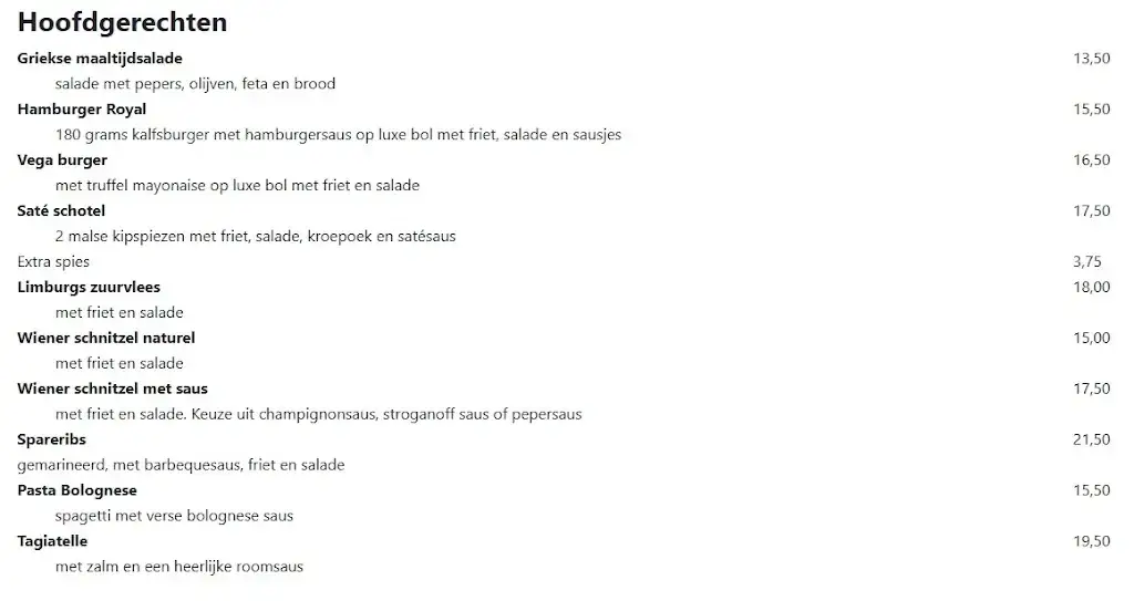 Menu_Grand Café de Kanjel_Maastricht_image_2