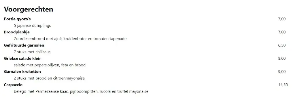 Menu_Grand Café de Kanjel_Maastricht_image_3